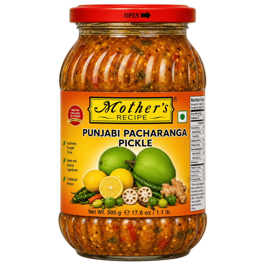 Mother's Recipe Punjabi Pachranga Pickle 500 g buy online USA - 1